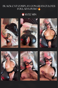 BLACK CAT COSPLAY CON GRAN CULO ES FOLLADA DURO 🔥